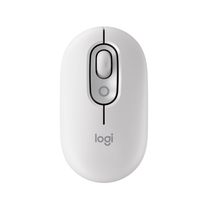 Мишка Logitech POP Mouse with emoji white 