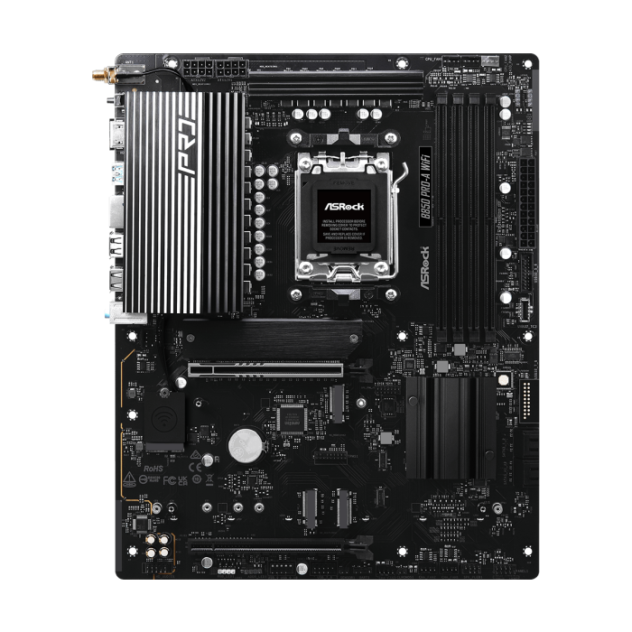 Дънна платка ASRock B850 PRO-A WIFI sAM5 4xDDR5 HDMI Type-C 2.5GLan
