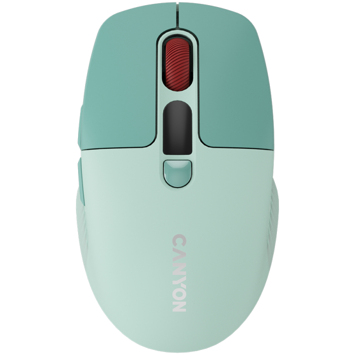 Мишка CANYON MW-26 LCD Silent Dual Mode Wireless Green