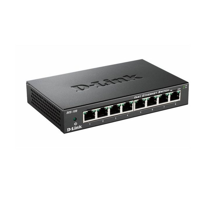 Switch D-Link DES-108 8-port 10/100