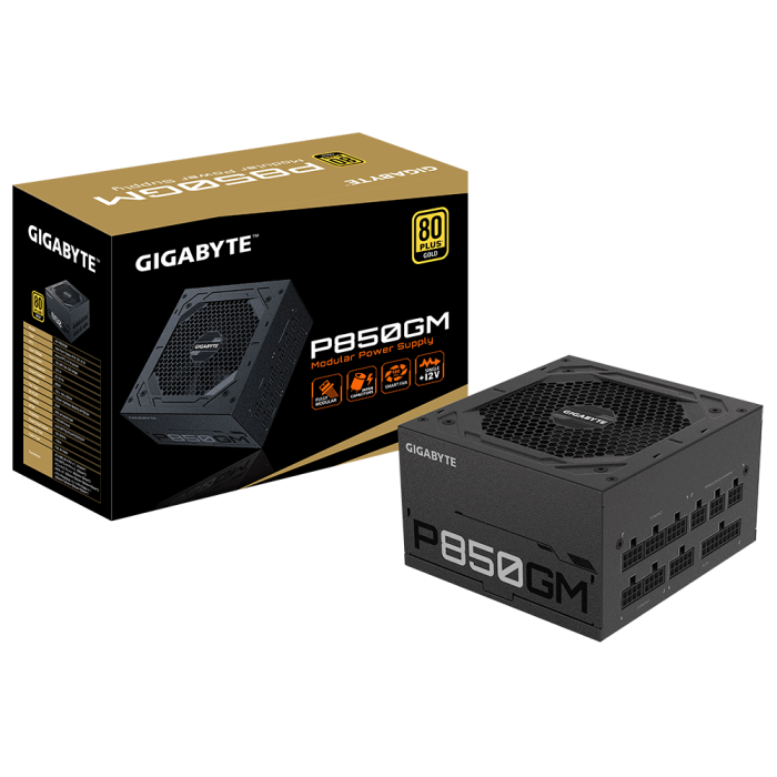 Захранващ блок Gigabyte P850GM 850W 80+ GOLD модулно