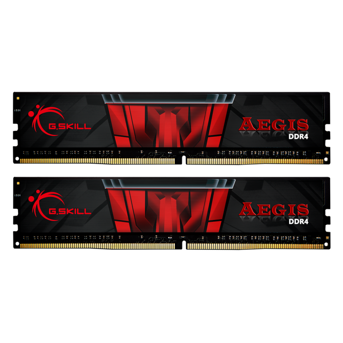 Памет G.SKILL Aegis 32GB(2x16GB) DDR4 PC4-25600 3200MHz CL16 F4-3200C16D-32GIS