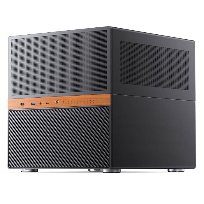 Кутия Jonsbo N6 NAS Micro-ATX - Black