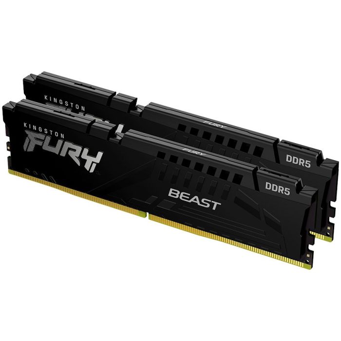 Памет Kingston FURY Beast DRAM 32GB 5600MT/s DDR5 CL36 DIMM (Kit of 2) Black