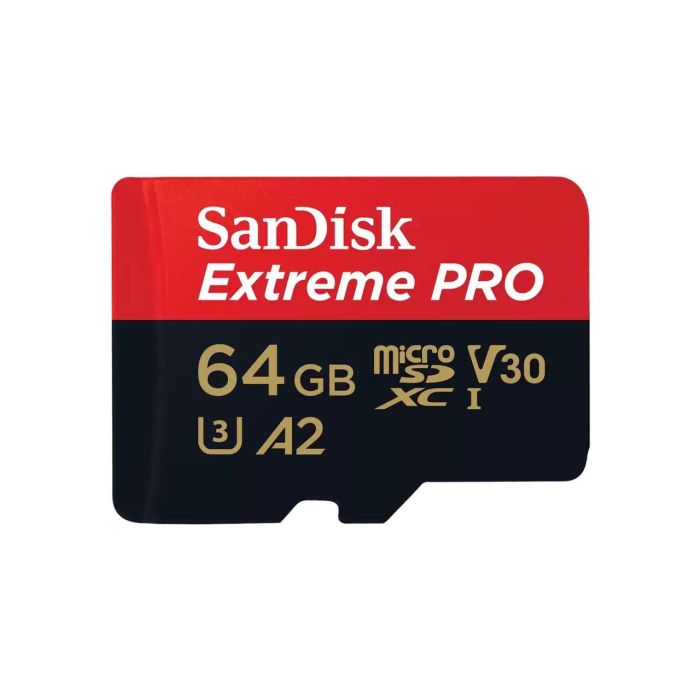 Флаш карта памет 64GB SANDISK Extreme PRO microSDXC Class 10 U3 A2 V30 