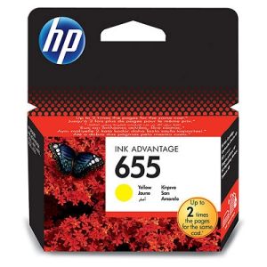 Консуматив HP 655 CZ112AE Yellow Ink Cartridge