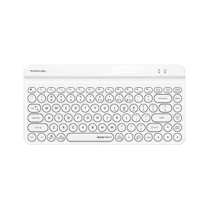 Клавиатура A4tech Fstyler FBK30 Bluetooth 2.4G стойка за телефон бяла