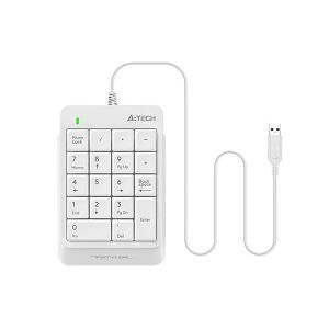 Цифрова клавиатура A4tech FK13P бяла