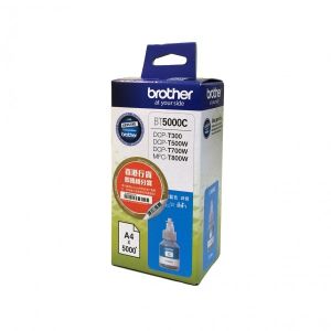 Бутилка мастило Brother BT-5000 Cyan за DCP-T300 DCP-T500W DCP-T700W MFC-T800W