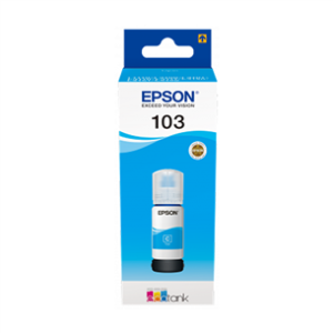Бутилка мастило Epson 103 EcoTank Cyan ink bottle за L3110 L3111 L3150 L3151