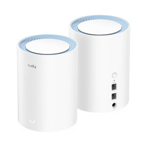Безжична MESH система Cudy M1200 2 AC1200 Dual Band 2.4/5 GHz 300- 867 Mbps 2 броя