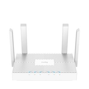 Рутер CUDY WR1300E AC1200 2.4/5 GHz 3xGigabit Бял
