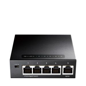 Switch Cudy GS105 5 портов 10/100/1000 Auto-MDI/MDIX метален