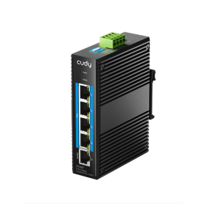 Switch Cudy IG1005P Индустриален 5-Port 10/100/1000M PoE+ Switch 65W