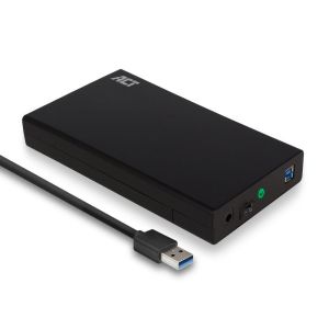 Кутия за диск 3.5 ACT AC1405 SATA USB 3.1 Gen1 Черен