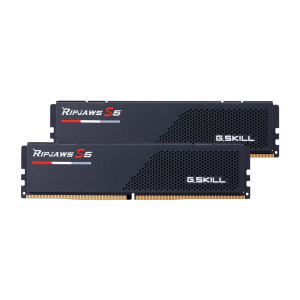 Памет G.SKILL Ripjaws S5 Black 32GB(2x16GB) DDR5 5200MHz CL40 - Intel XMP