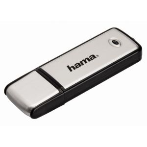 Флаш памет USB 64GB HAMA "Fancy" Черна/Сребриста