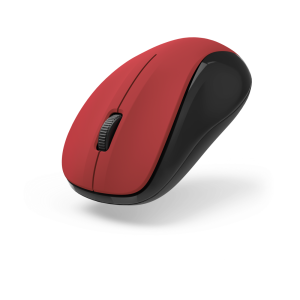 Безжична мишка Hama MW-300 V2  1200dpi Оптична  3 бутона  Тиха  USB   червена
