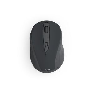 Безжична мишка HAMA „WM-400“, ергономична, оптична, 6 бутона, тиха, черно