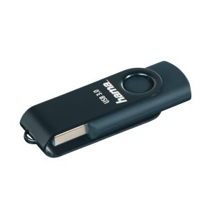 Флаш памет USB 64GB HAMA Rotate Петролно синьо