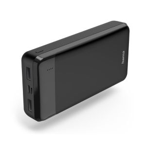 Външна батерия HAMA "Eco Power 20" 20000 mAh Изходи: 1 x USB-C  2 x USB-A