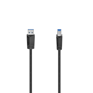 Кабел HAMA USB 3.0 -A мъжко -B мъжко 1.5м 1 звезда