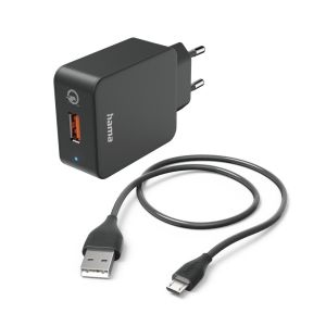 Зарядно устройство 220V micro USB + кабел 3A