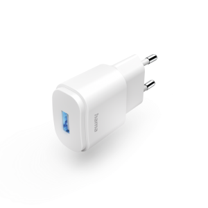 Мрежово зарядно HAMA USB-A 6W Бял