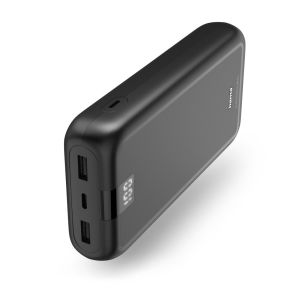 Външна батерия"Performance 24" 24 000mAh 3 изхода: USB-C 2xUSB-A сива