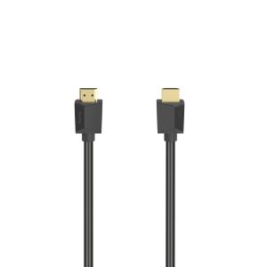 Кабел HAMA HDMI мъжко - HDMI мъжко 4K 18GB/s Ethernet 5 м позл. конектори