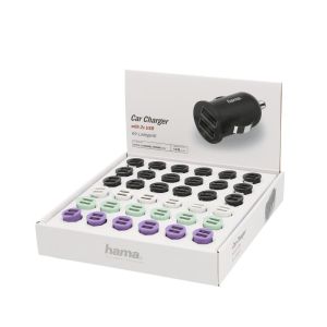 Зарядно за кола HAMA 2 x USB 2.4 A