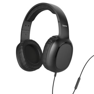 Слушалки с микрофон "Fun II" On-Ear 3.5 мм жак Черни