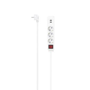 Разклонител HAMA-223181 3-гнезда USB-A 17 W