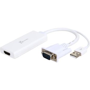 Аудио видео адаптер j5create JDA214 VGA-M към HDMI-F