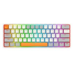 Геймърска механична клавиатура Redragon Akali K642WGO-RGB