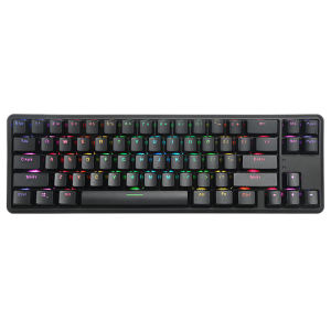 Mеханична геймърска кабелна/Bluetooth 5.0 клавиатура Delux KM32 RGB