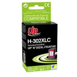 Мастилница UPRINT F6U67AE-N°302XL HP Цветна