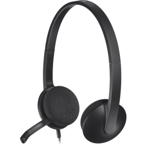 Слушалки с микрофон Logitech H340 USB