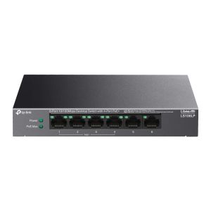 Switch TP-Link LS106LP 6-портов 10/100 Mbps с 4-портов PoE+