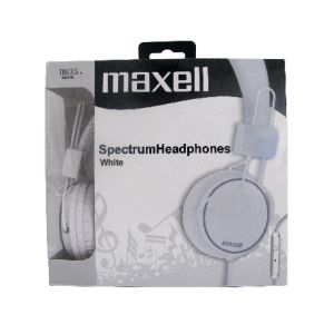 Слушалки с микрофон MAXELL HP SPECTRUM /хендсфри/ white