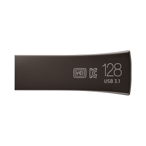 Флаш памет USB 128GB Samsung BAR Plus Titanium Gray