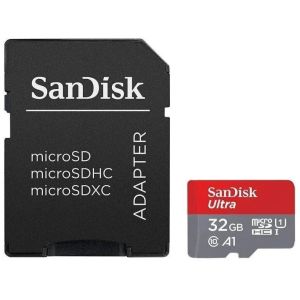 Флаш карта SanDisk 32GB Ultra microSDXC 120MB/s Class 10 UHS-I A1
