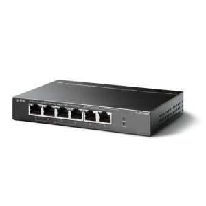 Switch TP-Link TL-SF1006P 6-портов 10/100Mbps комутатор с 4-PoE+ порта