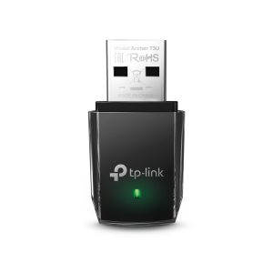 Безжичен адаптер TP-LINK Archer T3U AC 1300 MU-MIMO Dual band USB 3.0 вградена антена