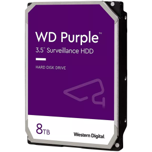 Хард диск 3.5" 8TB WD Purple - видео наблюдение