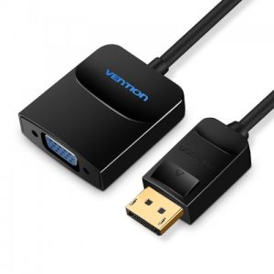 Преходник DP M to VGA F с кабел Vention