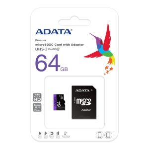Флаш карта 64GB Adata microSDHC UHS-I class10