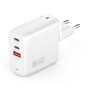 Адаптор USB Type-C TELZ 4smarts 65W 2xC GAN